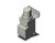 SMC ARM10-57BG-1Z Compact Mfld Regulator
