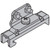 SMC AS-10D DIN Rail Mounting Bracket