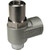 SMC AS1210-U10/32-D AS 2 0-D Series Speed Controller Adjustable by Flat Head Screwdriver Standard Type Elbow Type Metal Body