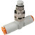 SMC AS2001F-03-3-J AS   1F-3 Series Speed Controller With One-touch Fittings In-line Type Panel Mount Type