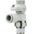 SMC AS2211FS1-N01-07 AS-FS Series Speed Controller With Indicator Elbow Type/Universal Type Body Size 2/3/4