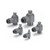 SMC AS3201-02-F08S AS Series Speed Controller With One-touch Fitting Elbow Type (Metal Body)