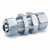 SMC KFG2E0806-00 KFG2 Series Stainless Steel 316 Insert Fittings KFG2E-00 Bulkhead Union