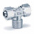 SMC KFG2T0604-01S KFG2 Series Stainless Steel 316 Insert Fittings KFG2T Male Branch Tee
