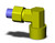 SMC KFL08U-03S Fitting, Male Elbow Pack of 10