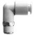 SMC KGL06-M5-X34 KGL Series Stainless Steel One-touch Fittings Male Elbow
