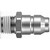 SMC KKA4P-02M-1 KKA Series S Couplers Stainless Steel Type KKA-P-M-1 Plug Without Check Valve Male Thread Type
