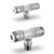 SMC KPQT08-01 KP T Series Clean One-touch Fittings For Driving Air Piping Union Tee