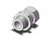SMC KQB2E08-G01 Fitting, Nickel Plated Brass