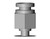 SMC KQB2H07-32 Fitting, Nickel Plated Brass