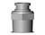 SMC KQB2H09-N03S Fitting, Nickel Plated Brass