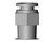 SMC KQB2H11-N02S Fitting, Nickel Plated Brass