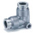 SMC KQB2L23-00 KQB2 Series Metal One-touch Fittings Connection Thread