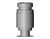 SMC KQB2S03-32 Fitting, Nickel Plated Brass