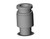 SMC KQB2S08-01S One-Touch Fitting, Brass