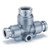 SMC KQB2T11-13 KQB2 Series Inch Size Metal One-touch Fittings KQB2T-DDT-Inch Different Diameter Tee
