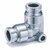 SMC KQG2L06-00 KQG2 Series Stainless Steel 316 One-touch Fittings KQG2L-00 Union Elbow