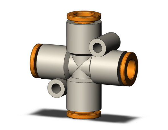 SMC KQ2TW07-00A fitting, cross