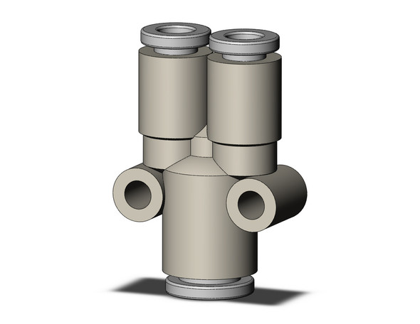 SMC KQ2U04-06A fitting, diff dia union y