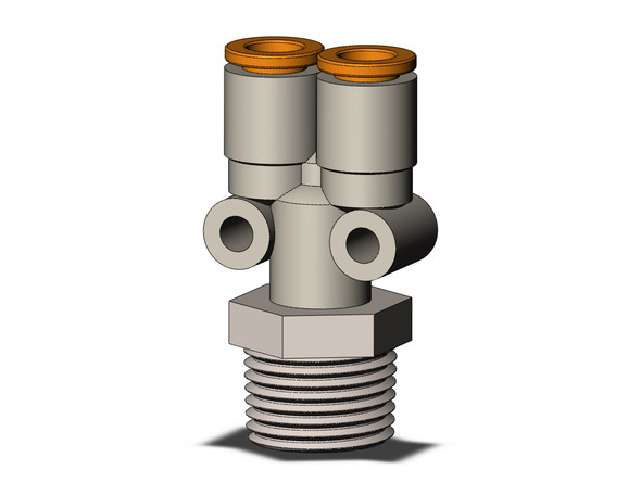 SMC KQ2U07-36NS fitting, branch y