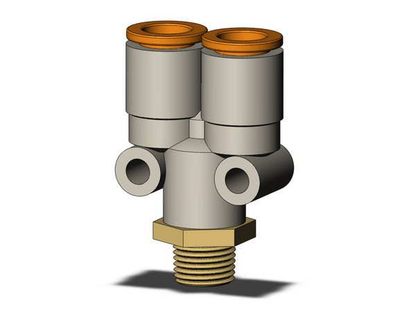 SMC KQ2U09-34AS One-Touch Fitting Pack of 10