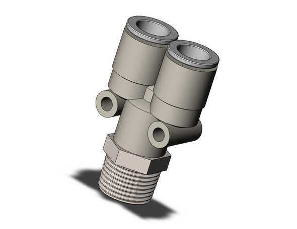 SMC KQ2U10-03N Fitting, Branch Y Pack of 5