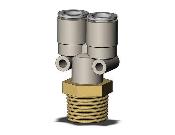 SMC KQ2U10-04AS fitting, branch y