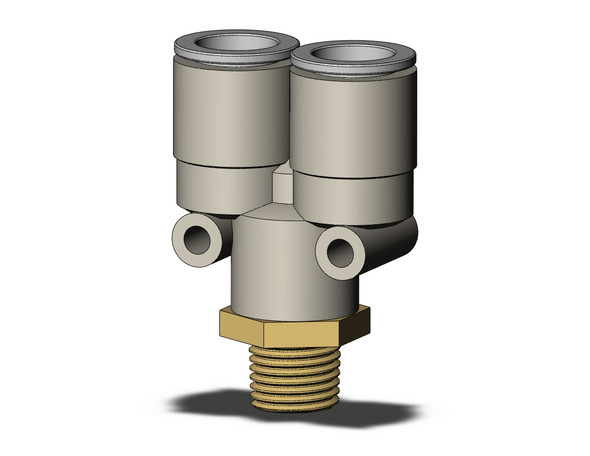 SMC KQ2U12-02AS one-touch fitting fitting, branch y Pack of 5