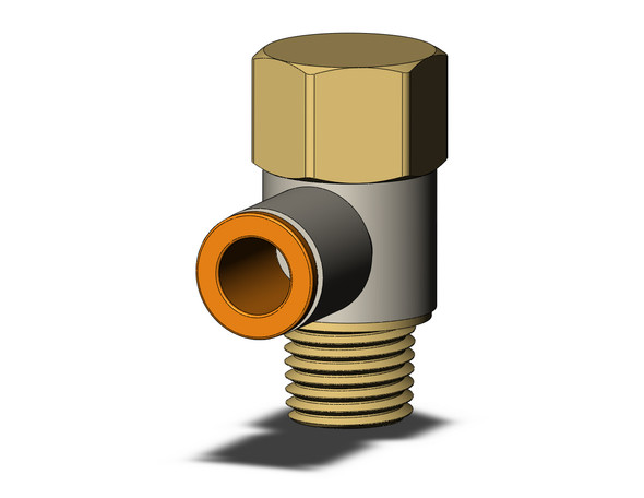 SMC KQ2VF09-35AS fitting, uni male elbow