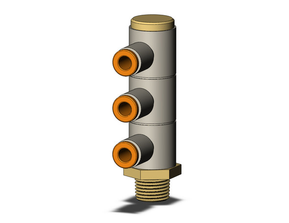 SMC KQ2VT03-34AS fitting, tple uni male elbow