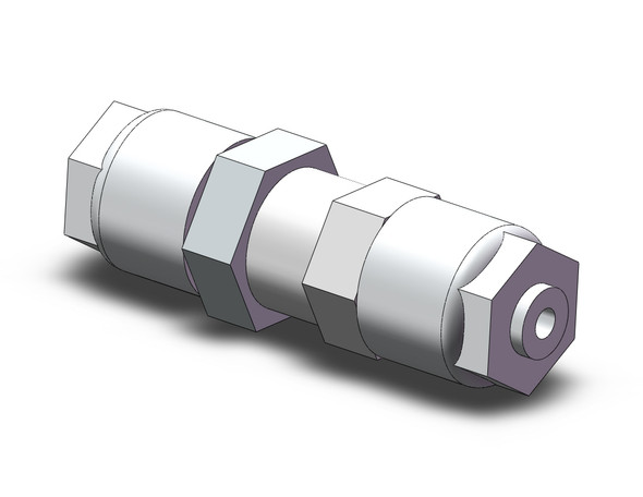 SMC LQ1P2A2C Fitting, Union, Fluoropolymer