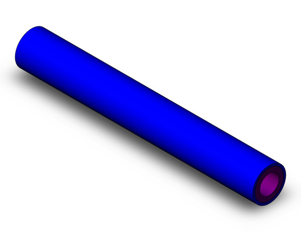 SMC TRBU1208BU-100 tubing, flame resistant trs, trb, trbu tubing, flame resistant