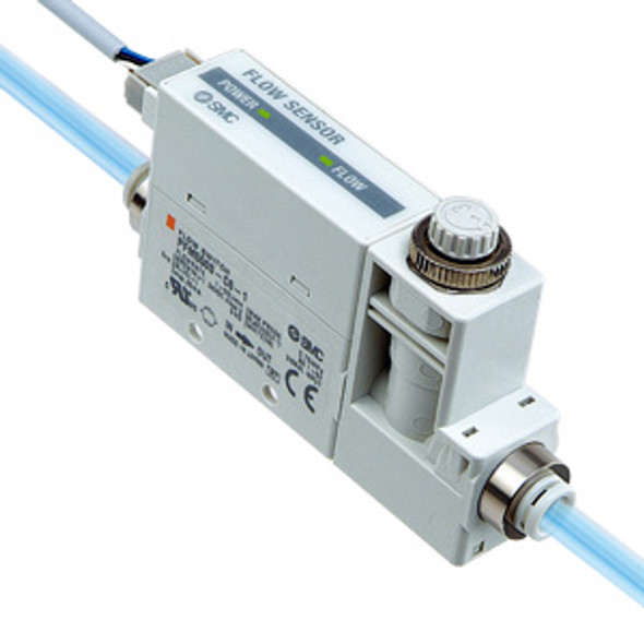 SMC PFM525-C6-2 2-Color Digital Flow Switch For Air