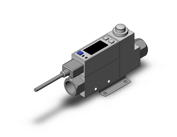 SMC PFM711S-N02-E-MN-WS 2-Color Digital Flow Switch For Air