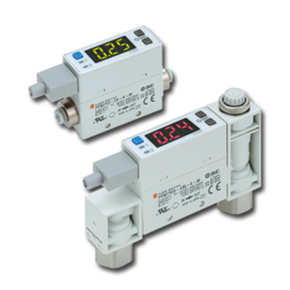 SMC PFM750S-N7-B-NA-S 2-Color Digital Flow Switch For Air