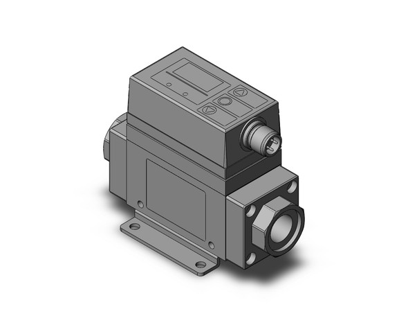 SMC PF2A710-F02-67N Digital Flow Switch, Air, Pf2A, Ifa