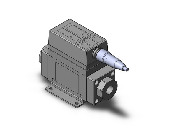 SMC PF2A710-N01-27 Digital Flow Switch, Air, Pf2A, Ifa