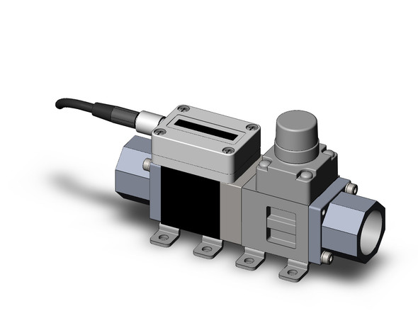 SMC PF3W520S-N04-1T-GRA Digital Flow Switch, Water, Pf3W