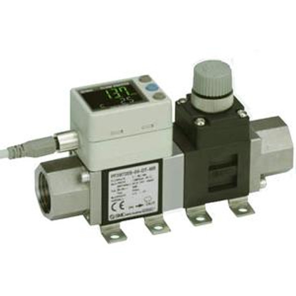 SMC PF3W740-N06-EN-FA Digital Flow Switch, Water, Pf3W