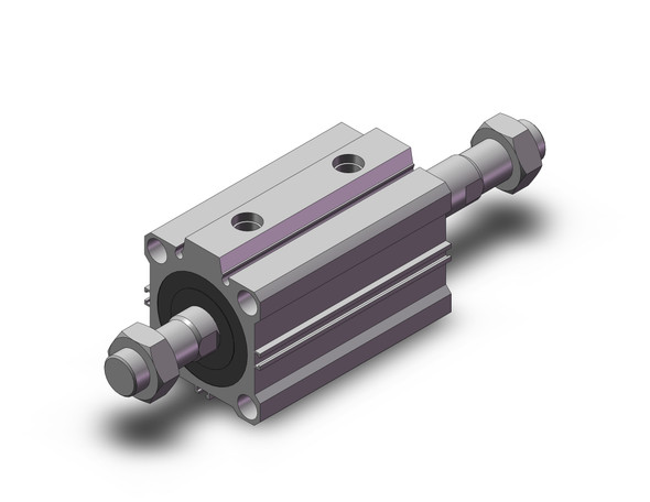 <h2>CH(D)Q, Compact Type, Low Pressure Hydraulic Cylinder, Double Acting, Double Rod</h2><p><h3>CH series hydraulic cylinders are available in compact, round body, JIS or tie-rod types. Nominal pressure ranges from 3.5MPa to 16MPa. Bore sizes are available, depending on the series, from 20 to 160. Auto switches are available on most models.<br>- </h3>- Compact hydraulic, double acting double rod cylinder<br>-  Bore sizes (mm): 20, 32, 40, 50, 63, 80, 100<br>- Stroke (mm): 5 to 100<br>- 3.5 Mpa with short overall length<br>- Auto switch capable<p><a href="https://content2.smcetech.com/pdf/CHQ_2016.pdf" target="_blank">Series Catalog</a>