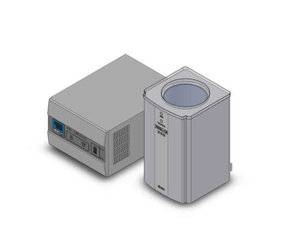 <h2>HEB-W, Peltier-Type Thermoelectric Bath (Controller / Tank Combination)</h2><p><h3>The HEB-W is a thermoelectric circulating bath comprised of a controller and liquid tank. Cooling is performed by a refrigerant-free peltier element, with extracted heat removed via facility water connection. Overall dimensions and power requirements are suitable for laboratory benchtop service. This model permits ordering the controller and tank in one part number.<br>- </h3>- Cooling capacity: 140W<br>- Temperature range setting: -15 to 60 C (5 to 60 C for water)<br>- Temperature distribution in bath:  0.02 C<br>- Power supply requirement: single phase 100 ~ 240 VAC, 50/60Hz<br>- Bath fluid: Clear water or fluorinated liquid<br>- Standards: CE and UL <p><a href="https://content2.smcetech.com/pdf/HEB.pdf" target="_blank">Series Catalog</a>