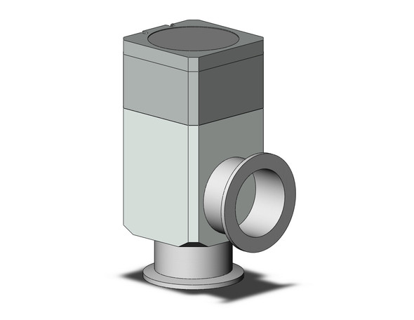 SMC XLD-50L-M9NB Aluminum, High Vacuum Angle Valve