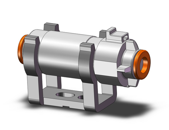 <h2>ZFC, In-line Air Filter with One-touch Fitting</h2><p><h3>Series ZF are air suction filters that prevent trouble in vacuum equipment caused by contaminants in the air. They are light weight and compact. ZF filter elements are easily replaced without tools.<br>- </h3>- One unit offers both positive and negative pressure<br>- Metric and inch sizes<br>- One-touch fittings<br>- Made to order blue element (X03) makes it easy to see white foreign matter<br>-  <p><a href="https://content2.smcetech.com/pdf/ZFC.pdf" target="_blank">Series Catalog</a>