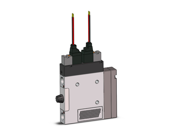 <h2>ZM, Vacuum Generator with Valve and Switch (Metric)</h2><p><h3>Vacuum Generator series ZM is an all-in-one unit, complete with internal suction filter, exhaust silencer, supply and break valve, and vacuum switch. Its dual-stage nozzle design increases suction flow by 40% over single-stage generators, yet its compact size makes it suitable for many different applications. ZM series generators also boast a strong vacuum break pressure for quick cycle times. Available in standalone or manifold configurations.</h3>- Vacuum generator with valve and switch (metric)<br>- Nozzle diameters: .5mm, .7mm, 1mm, 1.3mm and 1.5mm <br>- Body styles with or without valve<br>- Various lead wire and connector options<br>- Various vacuum switch models<br>- Various vacuum switch electrical entry options<br>- <p><a href="https://content2.smcetech.com/pdf/ZM.pdf" target="_blank">Series Catalog</a>