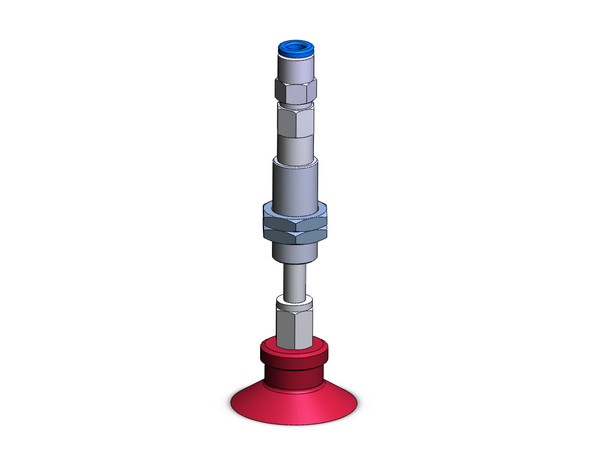 SMC ZPT25CSJ10-04-A10 Vacuum Pad, With Buffer