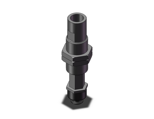 <h2>ZP3-T, Compact Pad, Vertical Vacuum Inlet w/Buffer</h2><p><h3>The ZPT series suction cups are available in diameters from 2 to 125mm, 6-cup materials, and 4-cup designs (flat, flat with ribs, deep and bellows), to suit multiple applications. Vertical vacuum entry connections can be made via one-touch fittings or threaded connections. Optional buffers can be ordered with up to 50mm stroke.  SMC s ZP2 series vacuum pads are available in diameters from 2 to 340mm, and offer a variety of pad materials and designs. The ZP2 series was designed to standardize special products designed for the ZP series.  Pad types include: miniature cups, compact cups, nozzle cups, multi-bellows cups, sponge cups, mark-free cups, oval cup variations, and heavy-duty cup variations.  Optional buffers can be ordered with up to 100mm stroke.  The ZP3 line of suction cups has a compact pad and the buffer body has been shortened by as much as 2.2  when compared to the ZP series.  The optional buffer can be ordered with up to 20mm stroke.<br>-  </h3>- Vertical vacuum entry with buffer<br>- Pad diameter: 1.5, 2, 3.5, 4, 6, 8, 10, 13, 16<br>- Pad type: flat, flat with groove, bellows<br>- Pad material: NBR, FKM, silicone rubber, urethane rubber, conductive NBR, conductive silicone rubber<br>- Buffer strokes: 3mm, 6mm, 10mm, 15mm, 20mm<p><a href="https://content2.smcetech.com/pdf/ZP3_compact.pdf" target="_blank">Series Catalog</a>