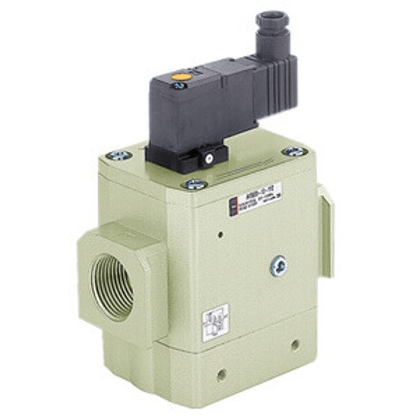 <h2>AV2000/3000/4000/5000 Series,  Soft Start-up Valve</h2><p><h3>Series AV soft start-up valves allow the user to set the initial rate of system pressurization to minimize system shock.  When deactivated, the valve quickly exhausts the system for safe servicing of equipment.</h3>- Modular connectivity with FRL components<br>- Available voltages: 12, 24VDC; 100, 110~120, 200, 220VAC<br>- Large effective flow area<br>- Electrical entry options: grommet, DIN connectors<br>- Port sizes: 1/4, 3/8, 1/2, 3/4<br>- <p><a href="https://content2.smcetech.com/pdf/AV.pdf" target="_blank">Series Catalog</a>