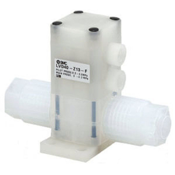 SMC LVD31-Z11-F high purity air operated chemical valve