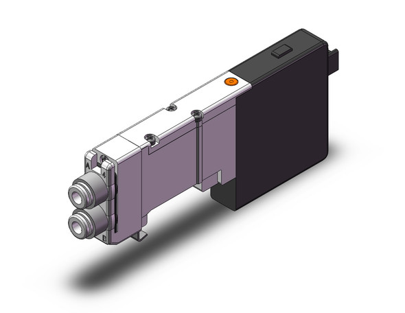 <h2>SQ1*4*, 1000 Series, 5 Port Solenoid Valve, Plug Lead Type, New</h2><p><h3>The 5 port solenoid valves series SQ was designed for applications which demand high speed, high frequency, long life and a precise response time. The SQ uses cassette style valves and manifolds, making it simple to increase or decrease the number of stations on a DIN rail.  Valves are available with 12VDC or 24VDC rated voltage.  Actuation options include 5 port single solenoid, 5 port double solenoid, and dual 3/2 ported.  Manifold variations for the SQ plug-in series include EX510 Gateway-type serial transmission system, D-sub connector, flat ribbon cable connector, PC wiring system compatible flat ribbon cable, terminal block box, or a lead wire kit.  The SQ plug lead units are available with D-sub connector, flat ribbon cable connector or PC wiring system compatible flat ribbon cable kits.</h3>- SQ1000, plug-in type valve<br>- Metal or rubber seals<br>- Low profile and compact<br>- Easy maintenance<br>- Variety of options<p><a href="https://content2.smcetech.com/pdf/SQ1000_2000.pdf" target="_blank">Series Catalog</a>