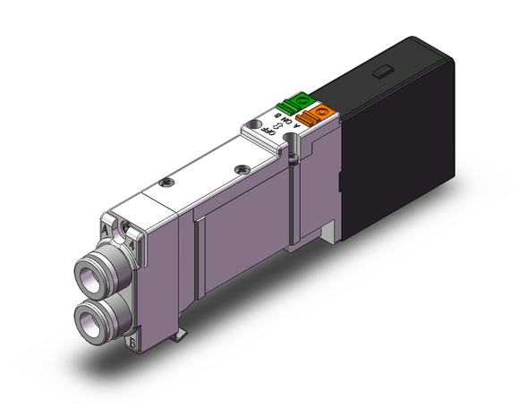 SMC SQ2331-5D1-C8 Valve, Single, Plug-In